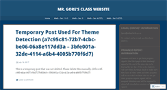 Desktop Screenshot of mrgore.com